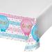 The Party Aisle™ Gender Reveal Balloons Tablecloth Plastic/Vinyl in Blue/Pink | 54 D in | Wayfair E0D90AC52F904E9E830147F02CEE1369