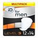 Multipack 12x iD for Men Level 3 (650ml) 14 Pack Incontinence Protection