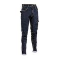 Cofra V495-0-00.Z54 CABRIES Jeanshose, 70% Baumwolle, 28% Polyester, 2% Elasthan, 330G-M² Jeansblau, Größe 54