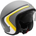 MOMO Eagle Vintage Casco jet, grigio, dimensione 2XS