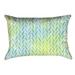 Latitude Run® Avicia Lumbar Pillow Polyester/Polyfill blend in Blue/Yellow | 14 H x 20 W x 3 D in | Wayfair 914EE3B4432D46BFA0F4D692E447B974