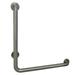 Kingston Brass Made to Match L-Shaped 24" Grab Bar Metal in Gray | 27.06 H x 3 D in | Wayfair GBL1224CSR8