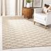 Brown/White 60 x 0.25 in Area Rug - Union Rustic Aaltien Geometric Jute/Sisal Beige/Brown Area Rug Jute & Sisal | 60 W x 0.25 D in | Wayfair