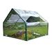 Zenport 4 Ft. W x 4 Ft. D Cold Frame Greenhouse Aluminum in Gray/Green | 37 H x 48 W in | Wayfair SH3214A