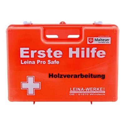 Holzverarbeitung Erste-Hilfe-Koffer »Pro Safe«, LEINA-WERKE, 31x21x13 cm