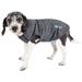 Active Aero-Pawlse Heathered Black Quick-Dry Dog Tank Top T-Shirt, Small