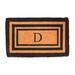 Charlton Home® Stansfield Handmade Monogram Fiber Outdoor Door Mat Coir | Rectangle 2'6" x 4' | Wayfair 775A16B4AF2E47FA97ACCA8C849E5955