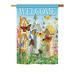 Breeze Decor 2-Sided Polyester 40 x 28 in. Garden Flag in Brown | 40 H x 28 W in | Wayfair BD-SH-S-100047-IP-BO-D-US12-AM