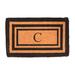 Charlton Home® Stansfield Handmade Monogram Fiber Outdoor Door Mat Coir | Rectangle 2' x 3'3" | Wayfair 1C0A7F5E50AA4EF8A720B28D23EAC56E