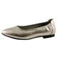 Marc Shoes Aurelia, Damen Geschlossene Ballerinas, Grau (Suede Speechio Champagner 00855), 36 EU (3.5 UK)