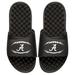 Men's ISlide Black Alabama Crimson Tide Football Logo Slide Sandals