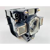 Original Philips Lamp & Housing for the Hitachi HCP-D877U Projector - 240 Day Warranty
