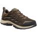 Columbia Crestwood Hiking Shoes Leather/Nylon Men's, Brown/Heatwave SKU - 372536