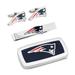 Men's Navy New England Patriots 3-Piece Cushion Gift Set