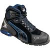 PUMA Sicherheitsstiefel Rio Black Mid Größe 45 schwarz / blau - 63.225.0-45