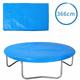 Bâche de protection pour trampoline ø 183 - 426 cm bleu Housse en pe résistante aux uv pluie neige