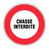 Disque - chasse interdite - d: 300 mm - Novap