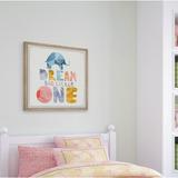 Isabelle & Max™ Niall 'Paperfold Dream Big Little One' Framed Art Paper | 18 H x 18 W x 1.5 D in | Wayfair A0ADD2FF4706402B8B786A1C4F321BC3