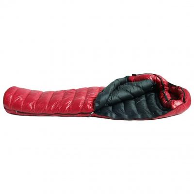 Western Mountaineering - Apache MF - Daunenschlafsack Gr 165 cm Zip: Left Cranberry /Schwarz