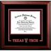 Campus Images NCAA Texas Tech Red Raiders Spirit Diploma Frame Wood in Brown/Red | 25.5 H x 19 W x 1.5 D in | Wayfair TX960SD-1411