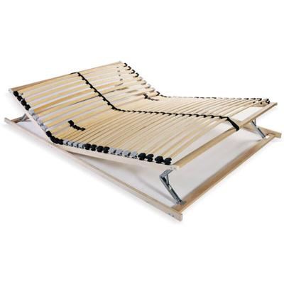 Vidaxl - Lattenrost mit 28 Latten 7 Zonen 120x200 cm Image