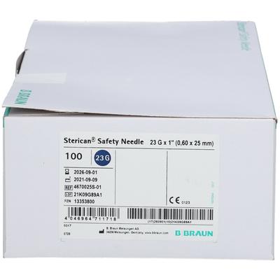Sterican Safety Kanülen 23 Gx1 0,6x25 mm EU 100 St Kanüle Image