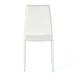 Side Chair - Ebern Designs Jason 17" W Side Chair Faux Leather in White | 35.8 H x 17 W x 22.8 D in | Wayfair D4AD0CFB78D9416AA0B62FAE4FAC77F4