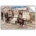 Winston Porter Artists Working on Place Du Tertre 2 Removable Wall Decal Vinyl in White | 24 H x 36 W in | Wayfair CD90A12FB74B47319EAF74F498E960EE