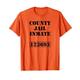 Knast Gefängnis Karneval Kostüm Jail Insasse T-Shirt