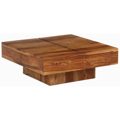 Couchtisch 80x80x30 cm Massivholz Akazie - Vidaxl Image