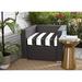 Breakwater Bay Wooley Indoor/Outdoor Sunbrella Dining Chair Cushion Acrylic in Gray/Brown | 3 H x 22.5 W x 22.5 D in | Wayfair ROHE3206 40772260