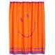 Smiley 002792 Duschvorhang - Have A Nice Day B x H: 180 cm x 200 cm, Micro Polyester orange