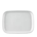 28cm Platte oval "Trend" in Weiß