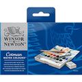 Winsor & Newton Cotman Aquarellfarbe Deluxe Sketchers Pocket Box 16 halbe Näpfe