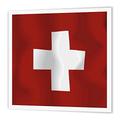 3dRose HT 31586 _ 3 Schweiz Flag-Iron auf Heat Transfer Papier Für weiß Material, 10 von 25,4 cm