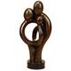 Deco 79 Polystone Abstrakte Figur, 22 von 25,4 cm