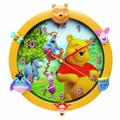 Disney Kinderwanduhr Winnie Pooh 521074