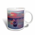 3dRose San Diego Segelboote Sunrise 11 oz Tasse, Keramik, Mehrfarbig, 10,2 x 7,62 x 9,52 cm