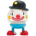 Hoptimist Baby Bobo Bumble, Klein, Clown, Deko- / Spielidee, Kunststoff, Türkis, 5 cm, 5011-65