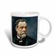 3dRose Louis Pasteur, Französisch Biologe, Gravur HI13 pri0281 Prisma Tasse, 15 oz, Keramik, Mehrfarbig, 11,43 x 8,45 x 12,7 cm