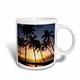 3dRose Sunset Lahaina us12 Hawaii Maui dpb0436 Peebles Douglas, 10,16 x 7,62 x 9,52 cm, Keramik-Tasse, Keramik, Weiß