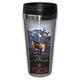 Tree-Free Greetings Baumfreie Grüße sg23351 Regal Yukon Bull Elk von Paul A. lanquist Edelstahl SIP 'n Go Travel Tumbler, 473 ml, farbenreiche