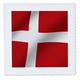 3dRose QS 28240 _ 3 Dänemark Flag-Quilt Platz, 8 von 20,3 cm