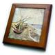 3dRose FT 128132 _ 1 Fischerboote am Strand von Vincent Van Gogh von Fliesen, 8 von 20,3 cm