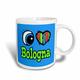 3dRose Bright Eye Herz I Love Bologna Keramik Tasse, 15-Ounce