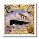 3dRose HT 149245 _ 3 Vintage White Star Line Titanic Vinolia Otto WC-Seife Werbung Poster Eisen auf Wärmeübertragung, 10 by 25,4 cm für weiß Material