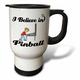3dRose TM 105526 _ 1 I Believe In Shakespeare Thermobecher, 14-Ounce, Edelstahl