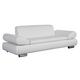 Max Winzer® Sofa 2,5-Sitzer Palm Bay, creme (beige, weiß), feines Strukturgewebe, Couch, modern, 221 x 90 x 76 cm