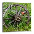 3dRose Old Wagon Rad in Historic barkersville, British Columbia, Kanada. -Wall Uhr, 15 von 38,1 cm (DPP 208342 _ 3)