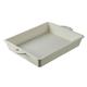 Revol Kuchenform Les Naturels rechteckig 42,5x27,3x5,7cm in Creme, Porzellan, 42.5 x 27.3 x 5.7 cm,